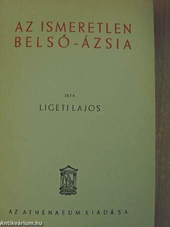 Az ismeretlen Belső-Ázsia