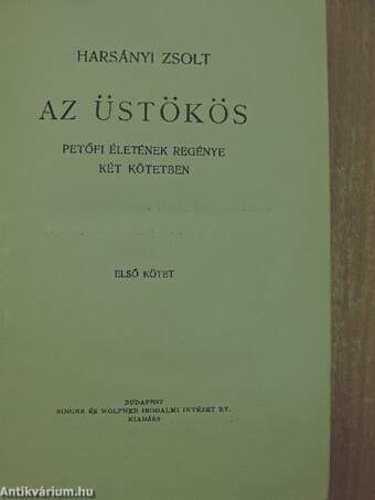 Az üstökös I-II.