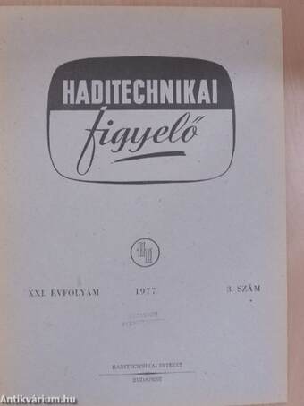 Haditechnikai figyelő 1977/3.