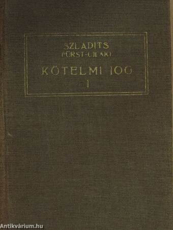 Kötelmi jog I-III.