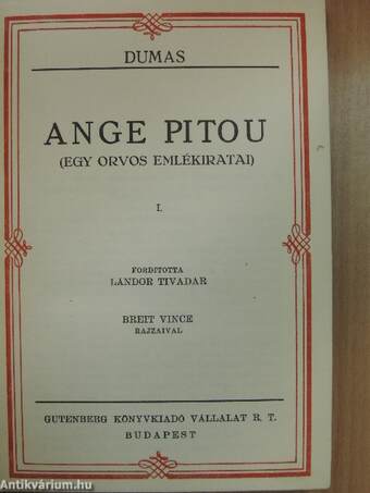 Ange Pitou I-VI.
