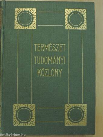 Természettudományi Közlöny 1934. január-december