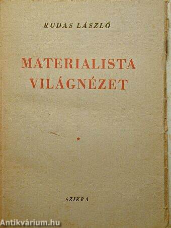 Materialista világnézet I.