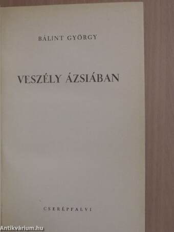 Veszély Ázsiában