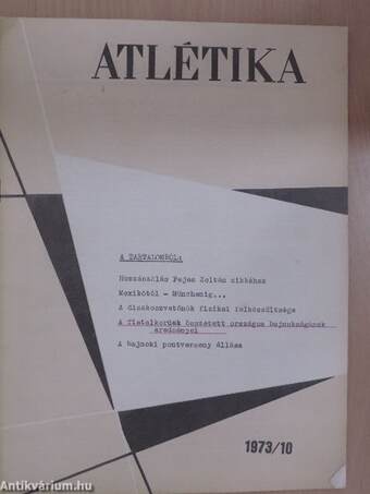 Atlétika 1973/10.