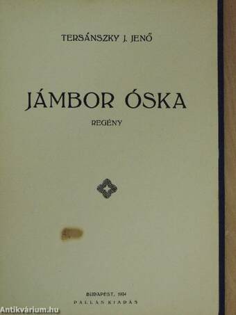 Jámbor Óska