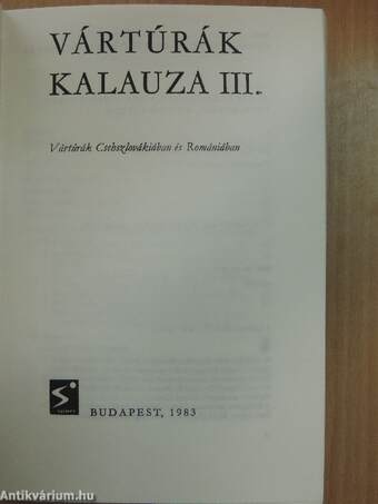 Vártúrák kalauza III.