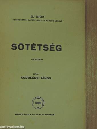 Sötétség