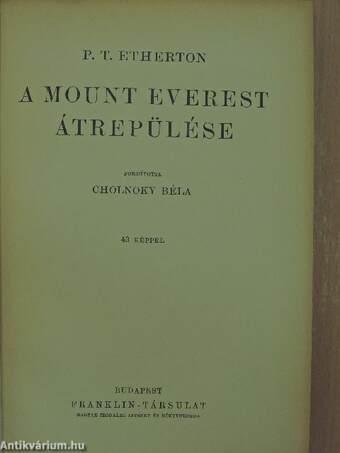 A Mount Everest átrepülése