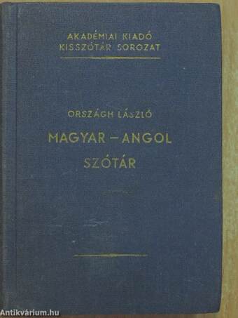 Magyar-angol szótár