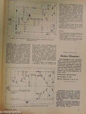 Rádiótechnika 1963., 1973-1976., 1978-1979., 1982-1983., 1985-1986., 1988-1995. (vegyes számok) (49 db)