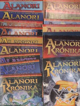 Alanori Krónika 1997-1998., 2000., 2003-2004. (vegyes számok) (16 db)