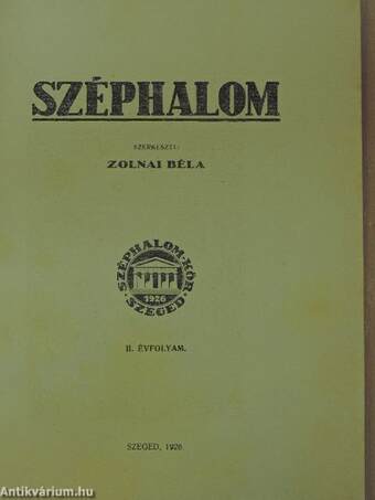 Széphalom 1928. január-február