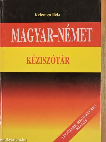 Magyar-német kéziszótár