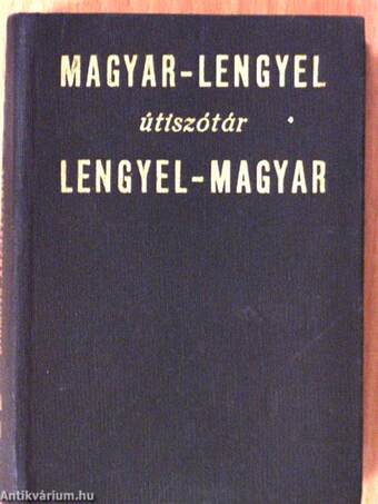 Magyar-lengyel/lengyel-magyar útiszótár