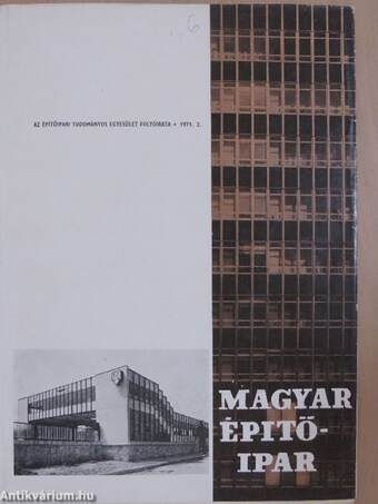 Magyar Építőipar 1971/2.