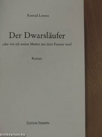 Der Dwarsläufer