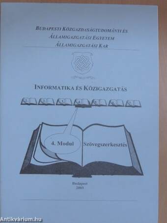 Informatika és közigazgatás 4. modul