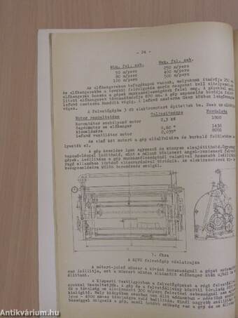 Pamut-Fonás-Szövés 1962/1.