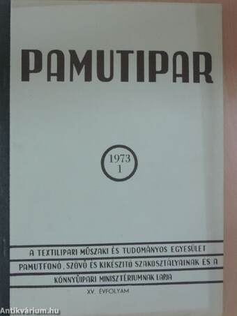 Pamutipar 1973/1.