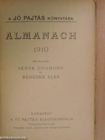 Almanach 1910