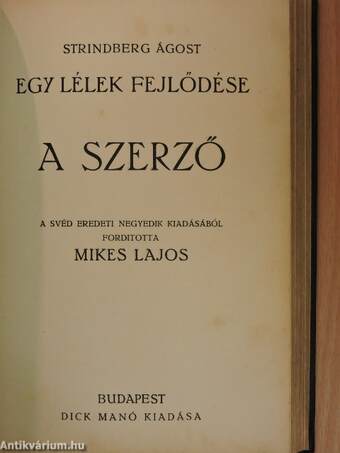 Egy lélek fejlődése III-IV.