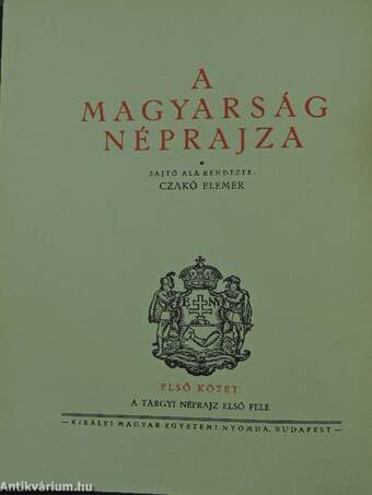 A magyarság néprajza I-IV.