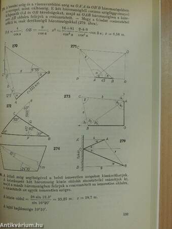 Geometriai feladatok gyűjteménye II.