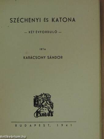 Széchenyi és Katona