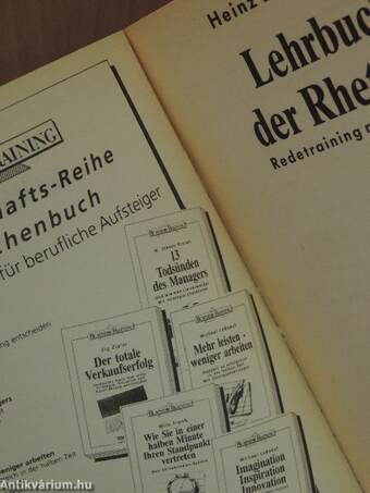 Lehrbuch der Rhetorik