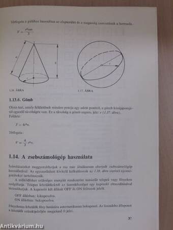 Műszaki alapismeretek - matematika