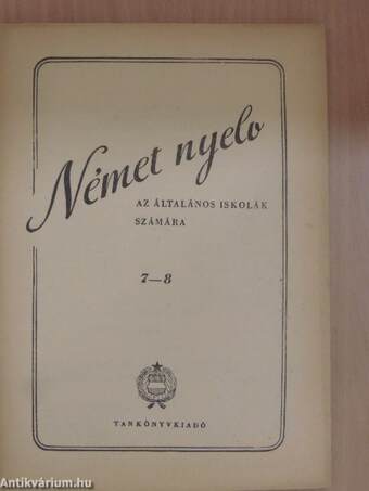 Német nyelv 7-8.