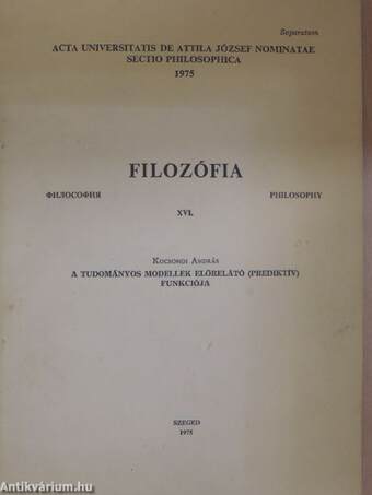 A tudományos modellek előrelátó (prediktív) funkciója