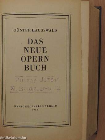 Das Neue Opernbuch