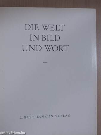 Die Welt in Bild und Wort