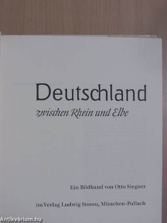 Deutschland zwischen Rhein und Elbe