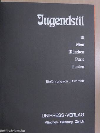 Jugendstil in Wien, München, Paris, London