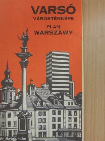 Varsó várostérképe (térkép)