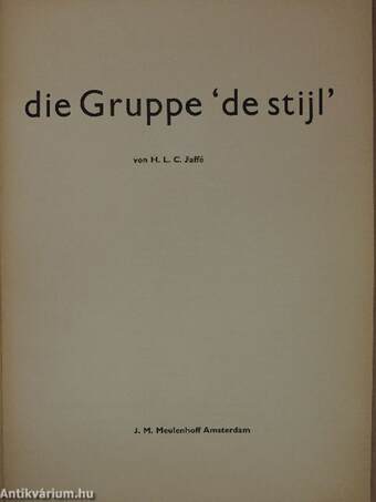 Die Gruppe 'De Stijl'