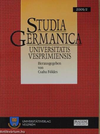 Studia Germanica Universitatis Vesprimiensis 2005/2