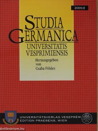 Studia Germanica Universitatis Vesprimiensis 2001/2