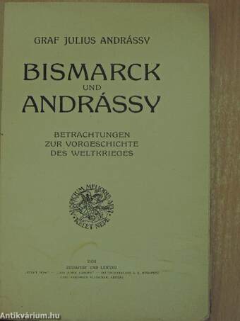 Bismarck und Andrássy