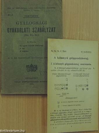 Gyalogsági gyakorlati szabályzat (Gy. Gy. Sz.) 2.