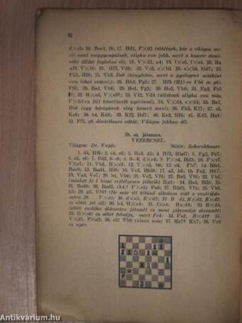 A soproni jubiláris sakkverseny 1934.