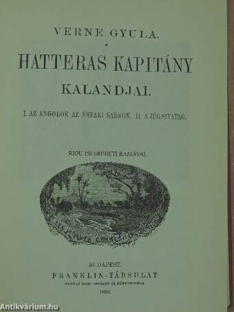 Hatteras kapitány kalandjai