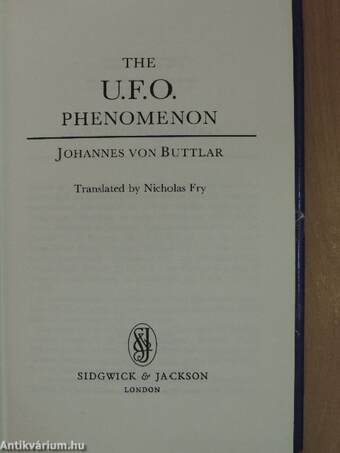 The U.F.O. Phenomenon