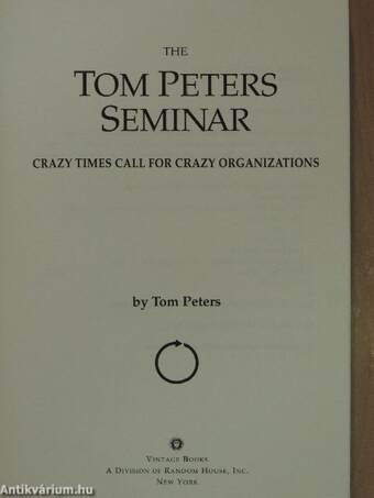 The Tom Peters Seminar