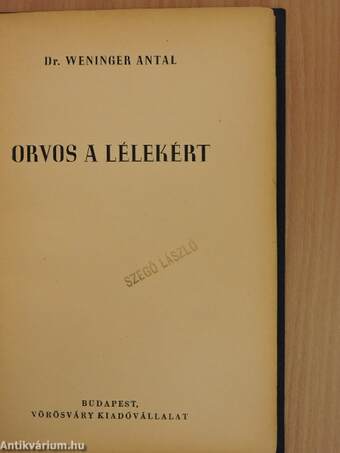 Orvos a lélekért