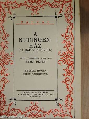 A Nucingen-ház/Cadignan hercegnő titkai/Sarrasine