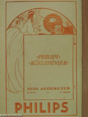 Philips közlemények 1928. augusztus